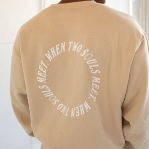 twin flames crew neck
